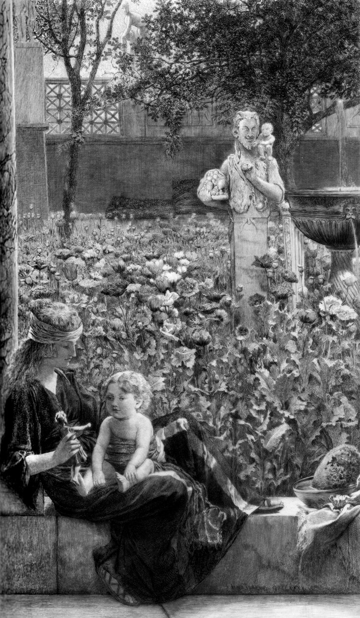 Affetti Infantili, c1880-1882 da Charles Olivier Murray
