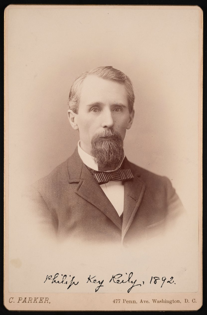 Ritratto di Philip Key Reily da Charles Parker
