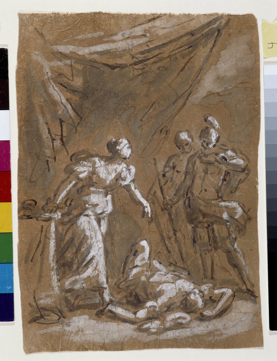 Giuditta e Oloferne (disegno) da Charles Parrocel