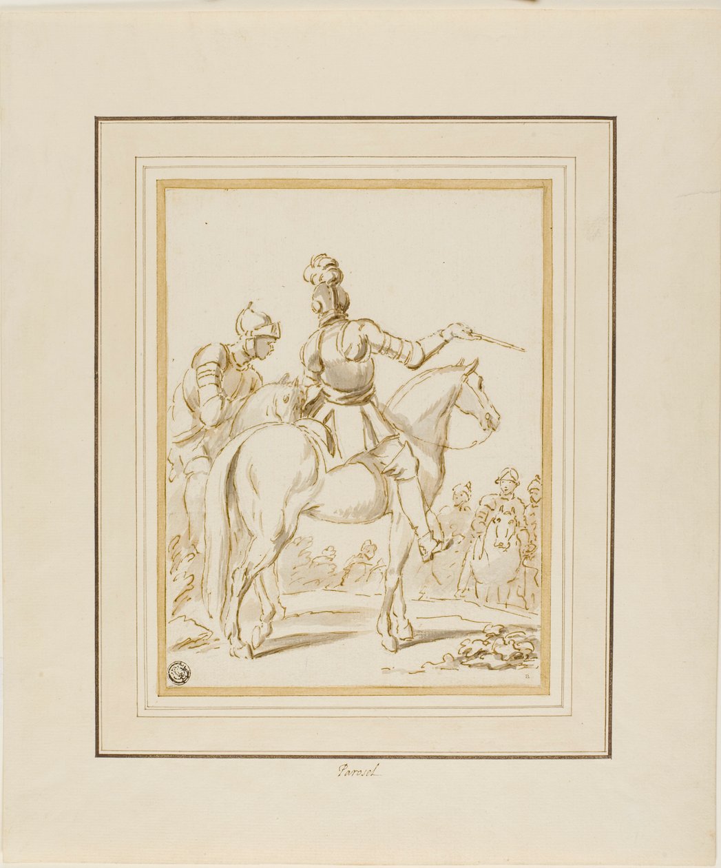 Cavalieri a cavallo da Charles Parrocel