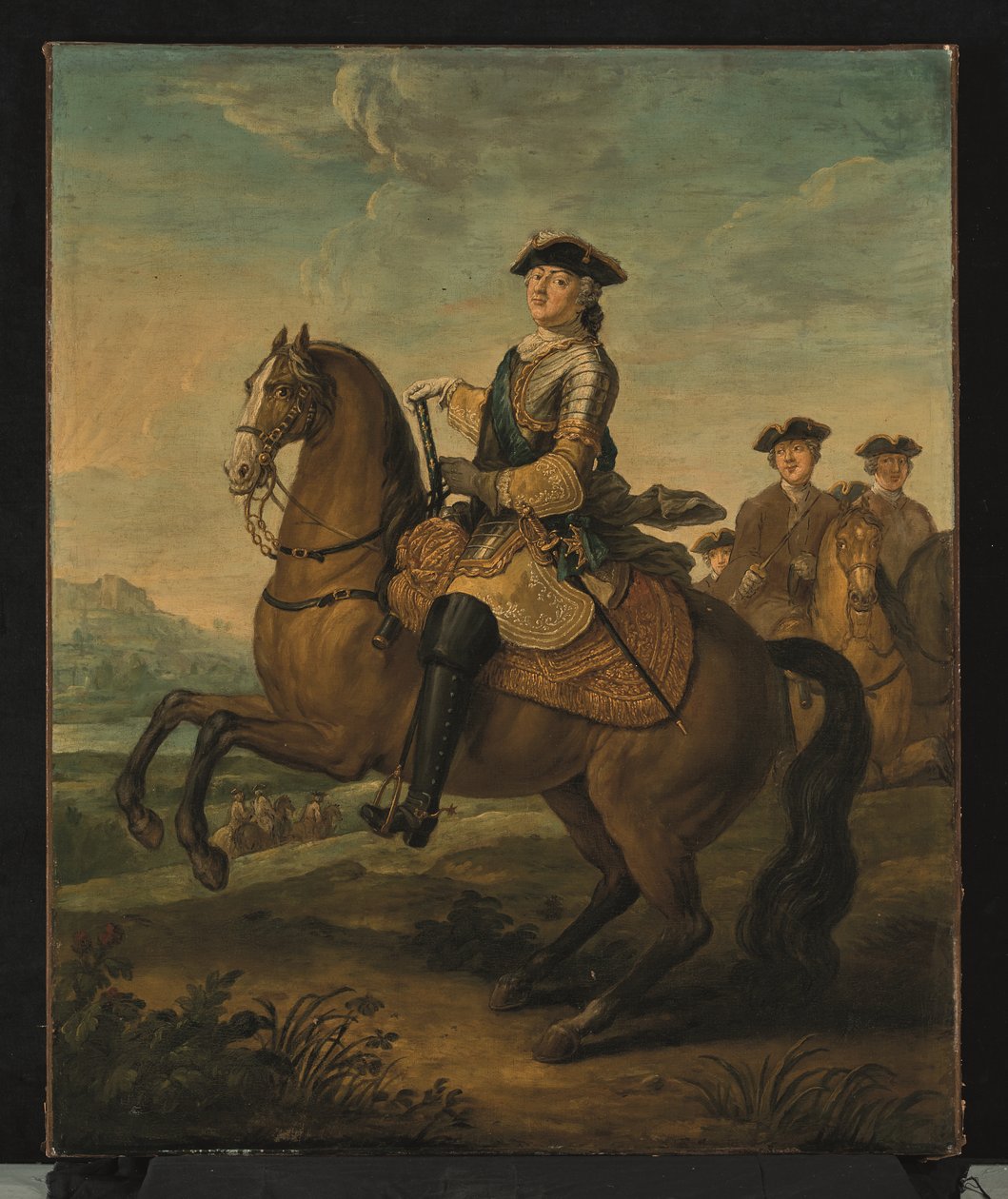 Ritratto equestre di Luigi XV da Charles Parrocel