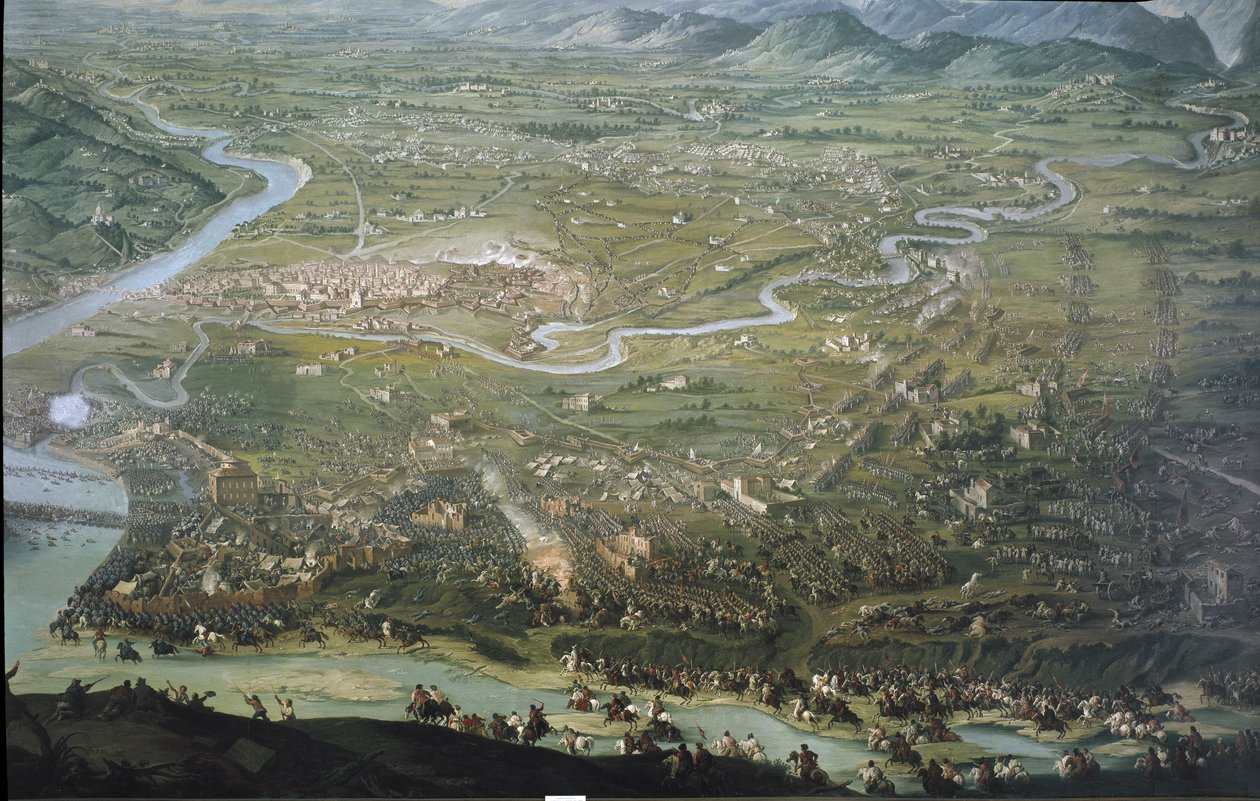 La battaglia di Torino da Charles Parrocel