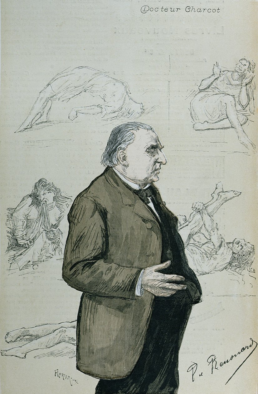 Dottor Jean Martin Charcot (1825-93) e le isteriche, da 