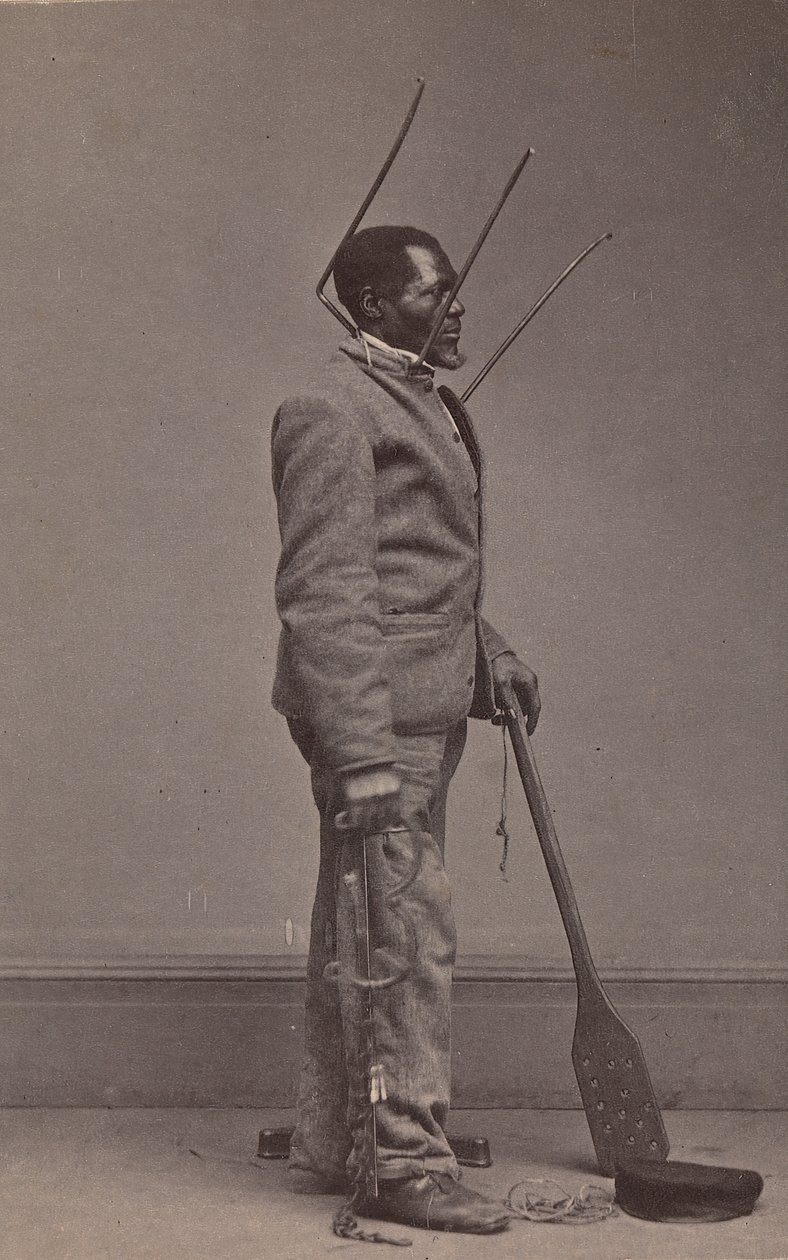 Wilson, schiavo marchiato da New Orleans, 1863 da Charles Paxson