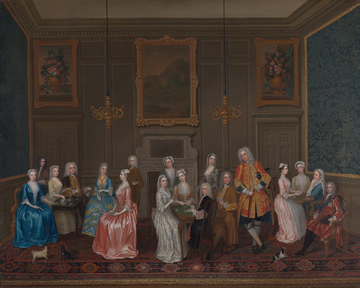 Festa del tè a casa di Lord Harrington, St. James