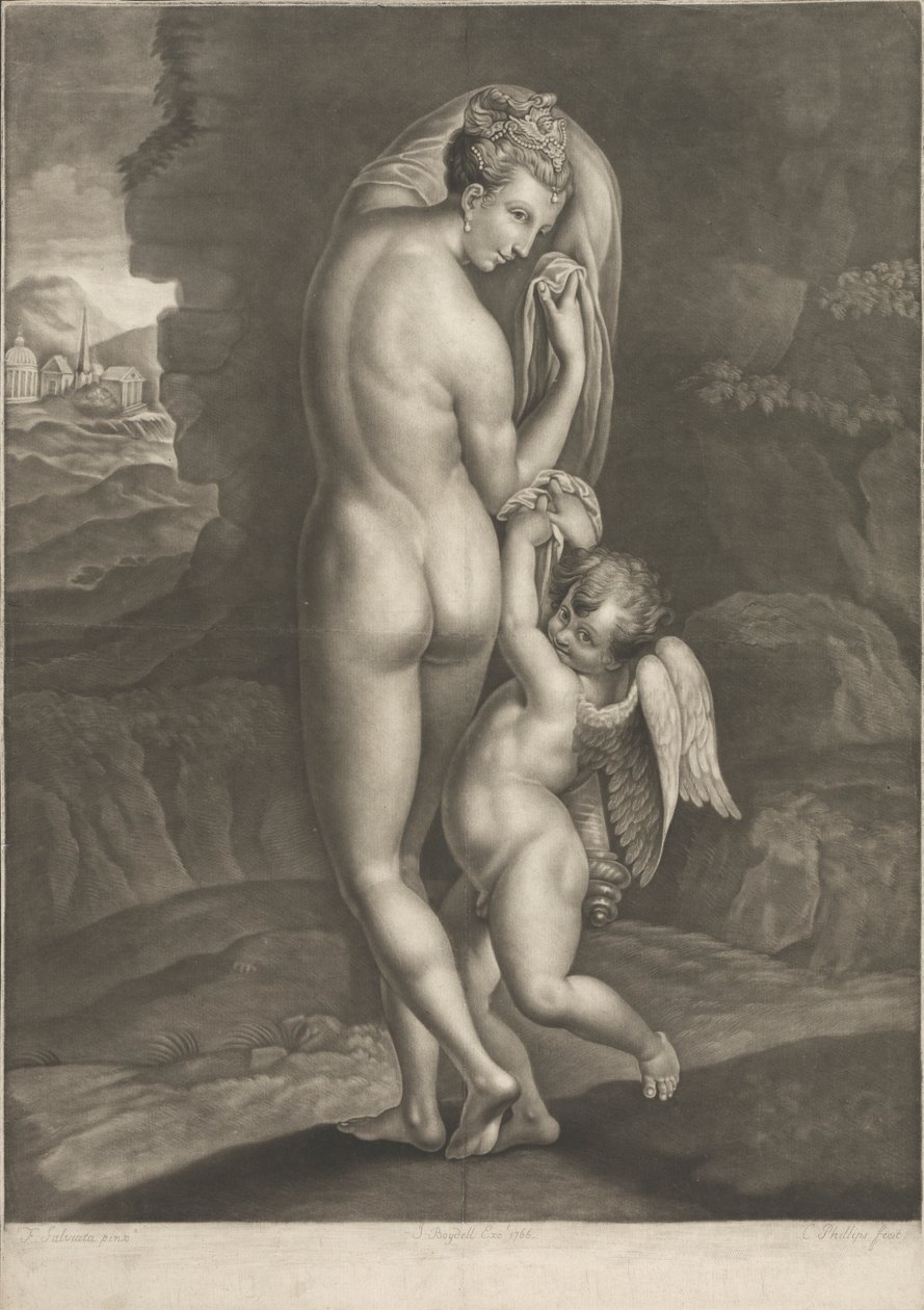 Venere e Cupido da Charles Phillips