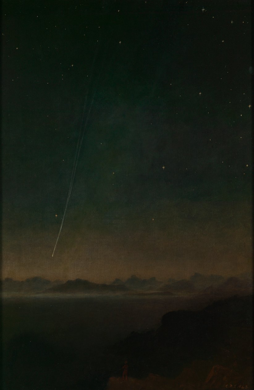 La Grande Cometa del 1843 da Charles Piazzi Smyth