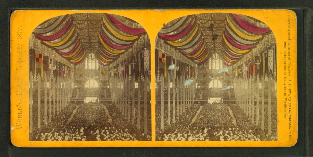 Giubileo della pace mondiale, o il Colosseo di Boston da Charles Pollock