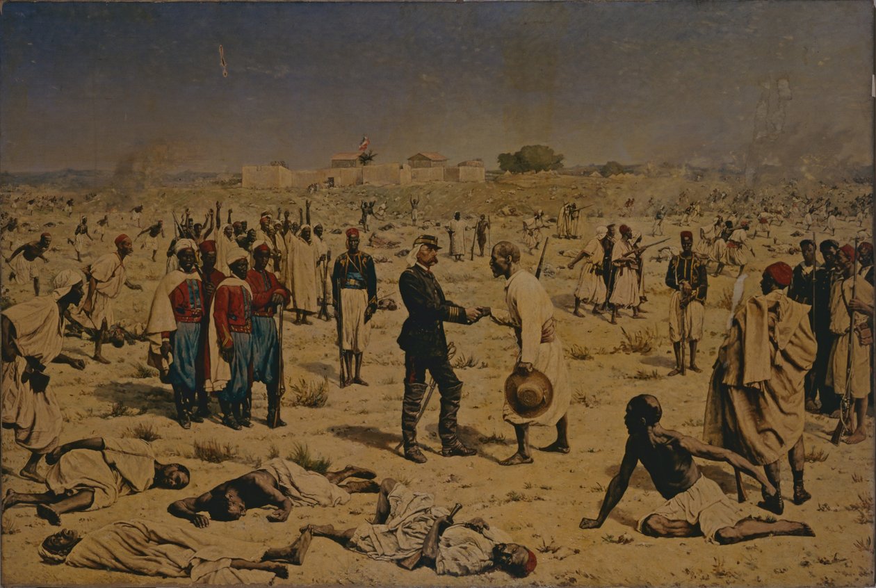 La consegna di Medina al Senegal il 18 luglio 1857 da Charles Porion
