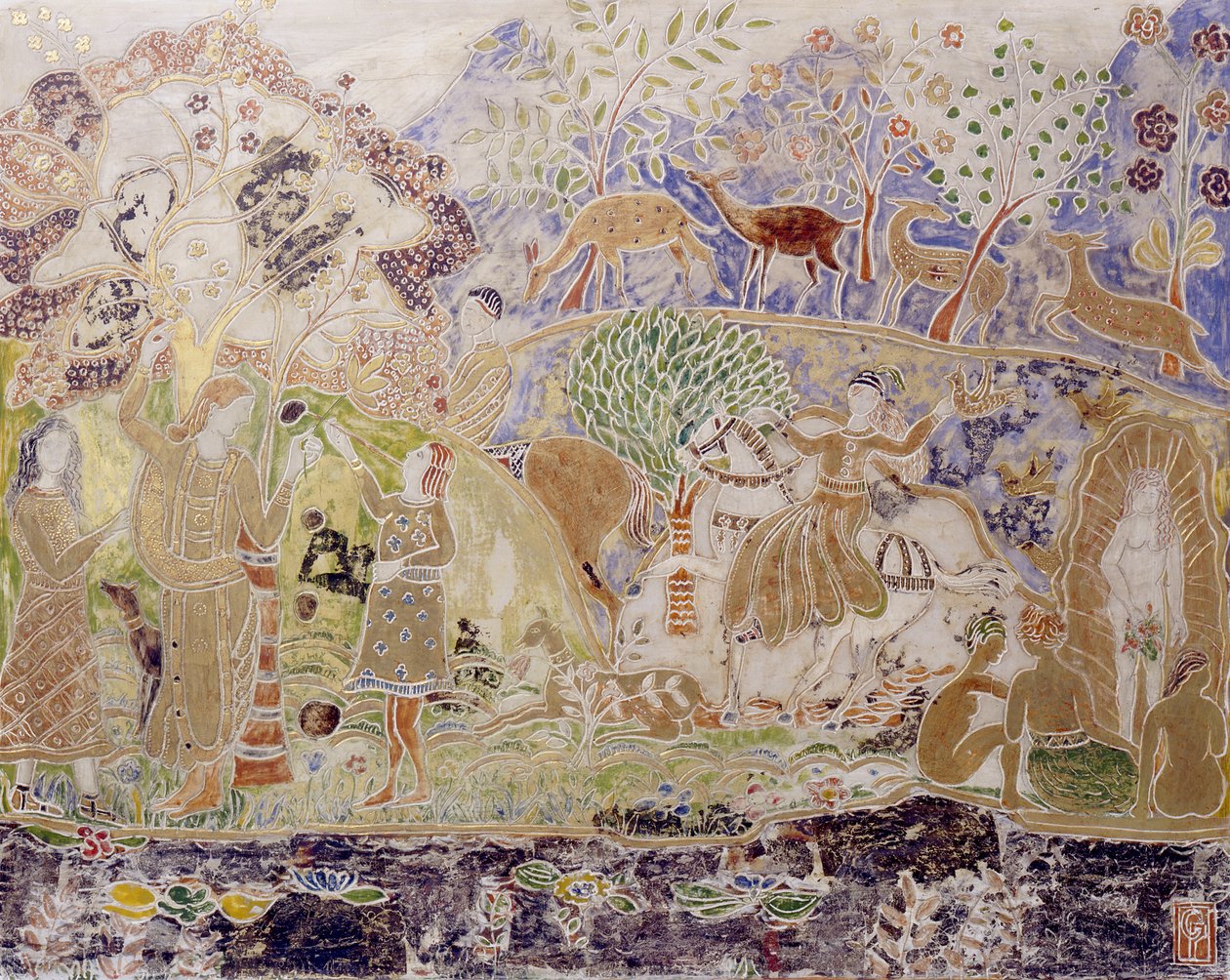 Figure e cervi da Charles Prendergast