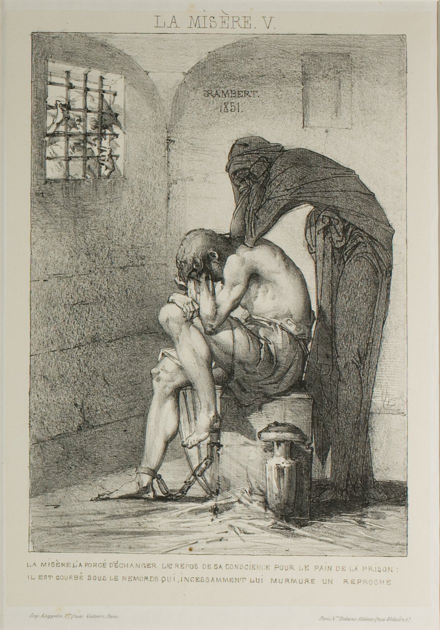 Piatto cinque da Misery da Charles Rambert