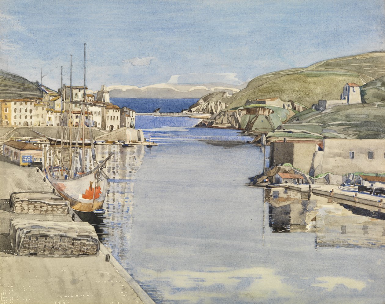 Un porto del sud da Charles Rennie Mackintosh