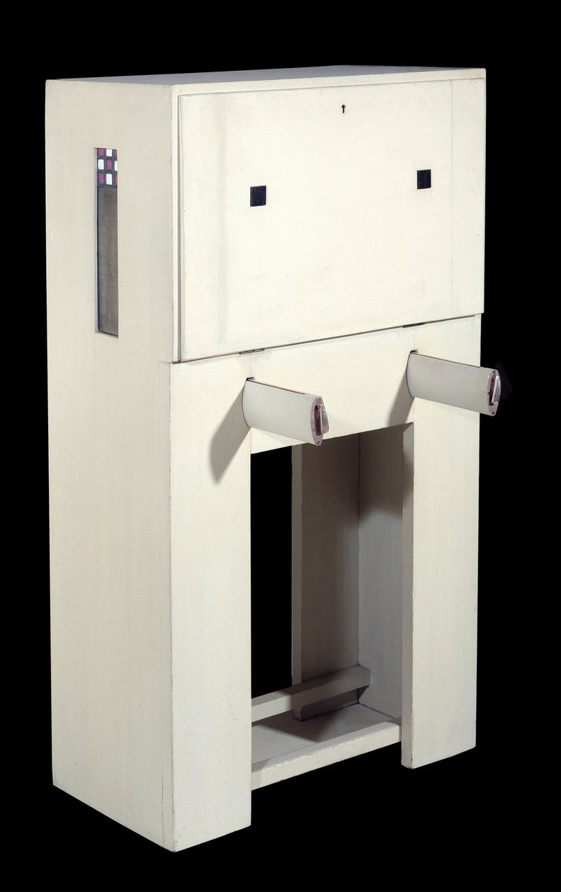 Charles Rennie Mackintosh; segretario una sedia da Charles Rennie Mackintosh