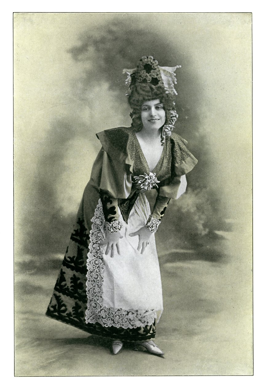 Charlotte Wiehe, 1901 da Charles Reutlinger