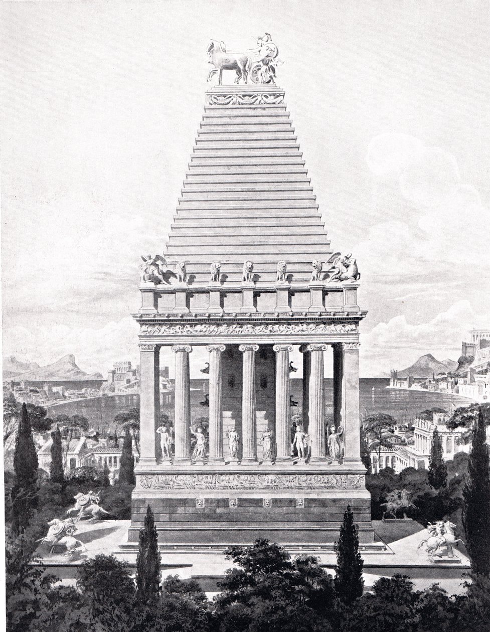 Il Mausoleo Originale, illustrazione da 