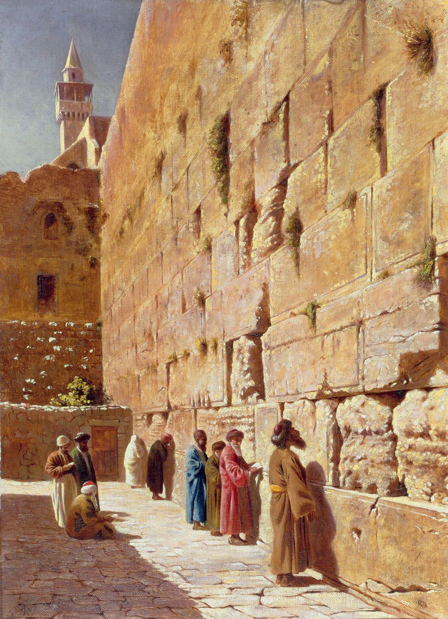 Al Muro del Pianto da Charles Robertson