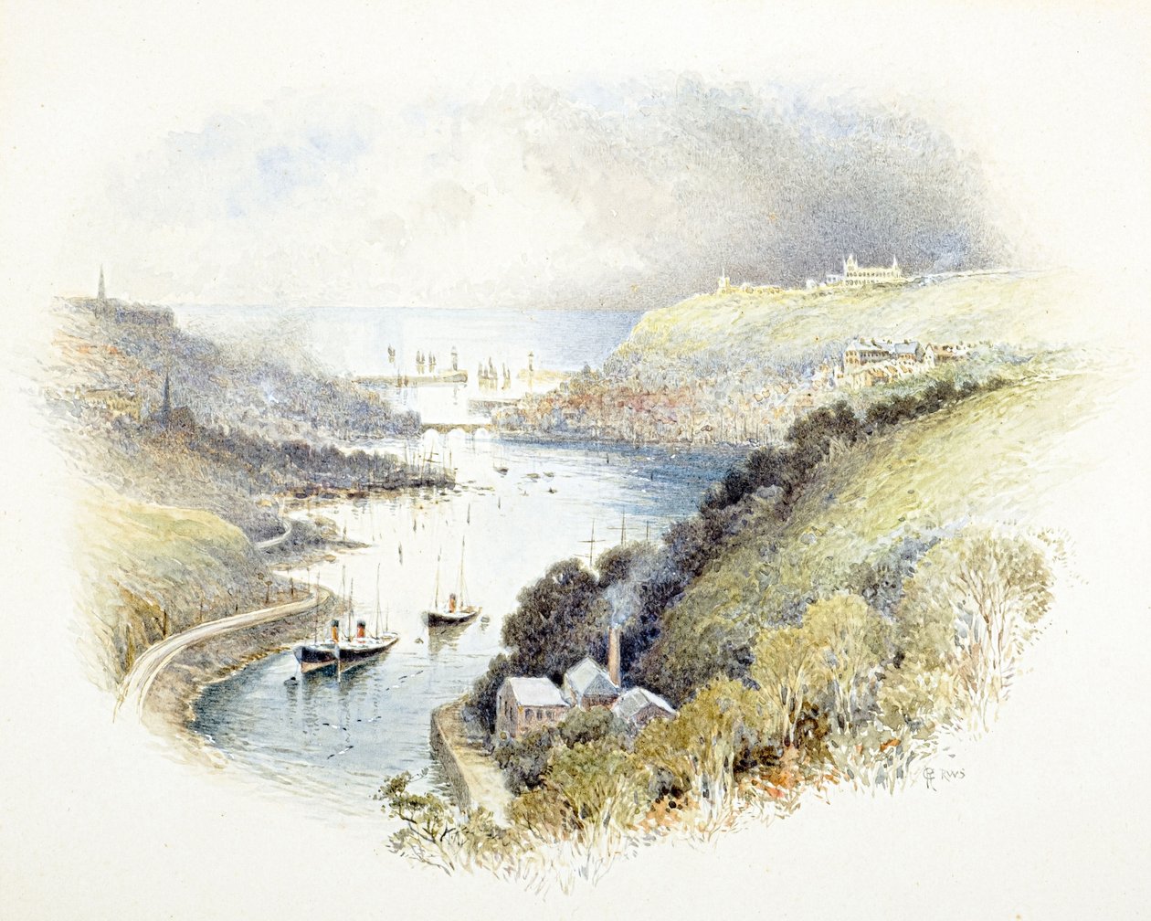 Whitby, Yorkshire da Charles Robertson