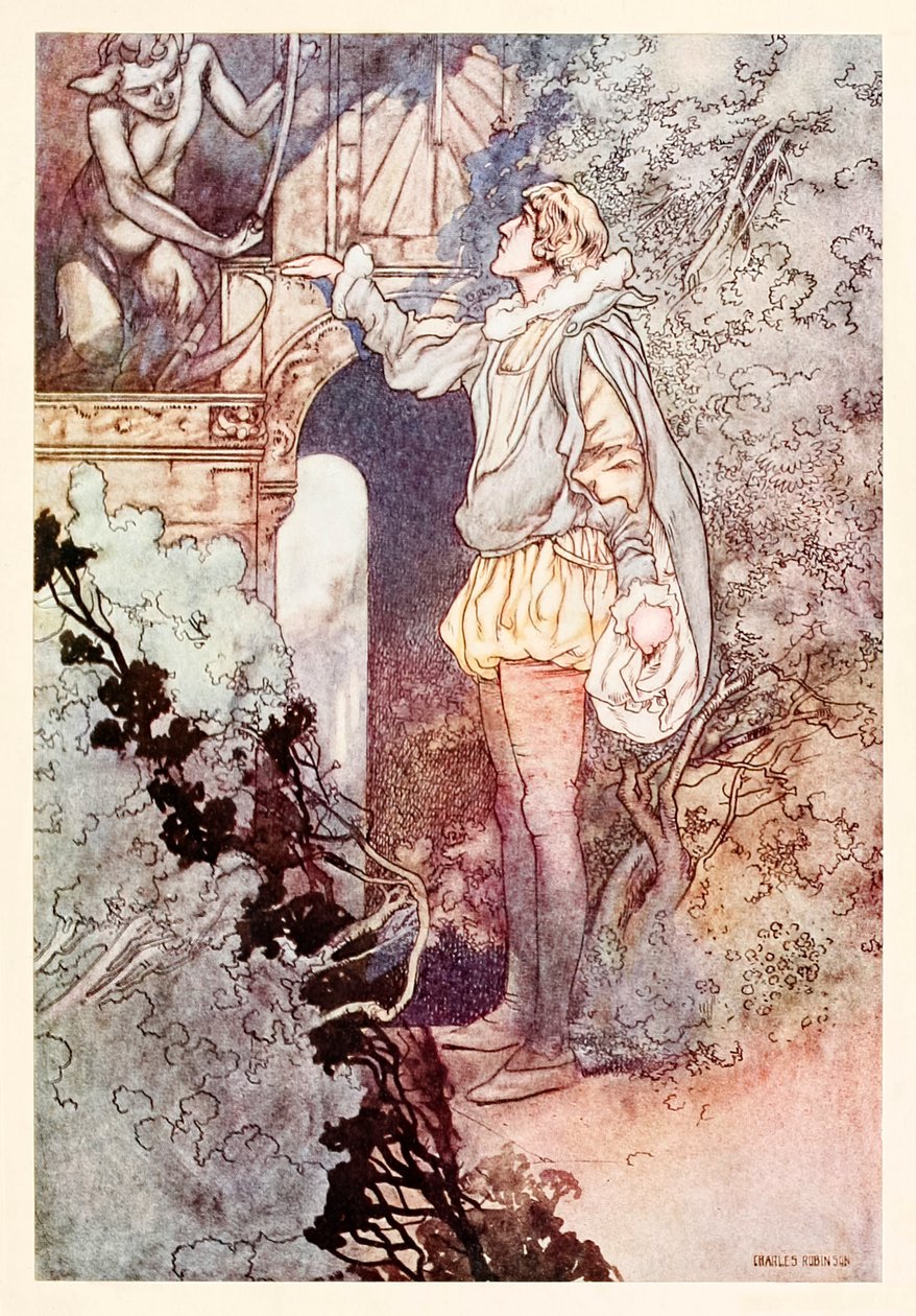 "Exegi Monumentum" in The Songs and Sonnets di William Shakespeare da Charles Robinson