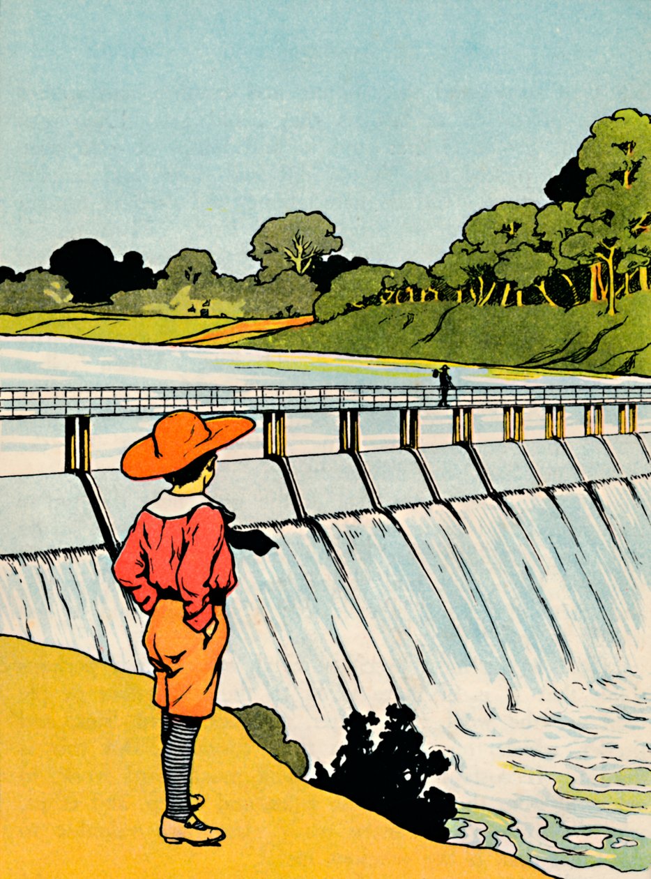 La diga, 1912 da Charles Robinson