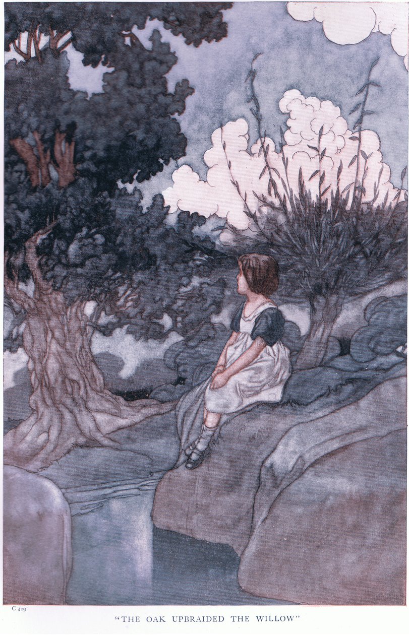 La quercia rimproverò il salice da Charles Robinson