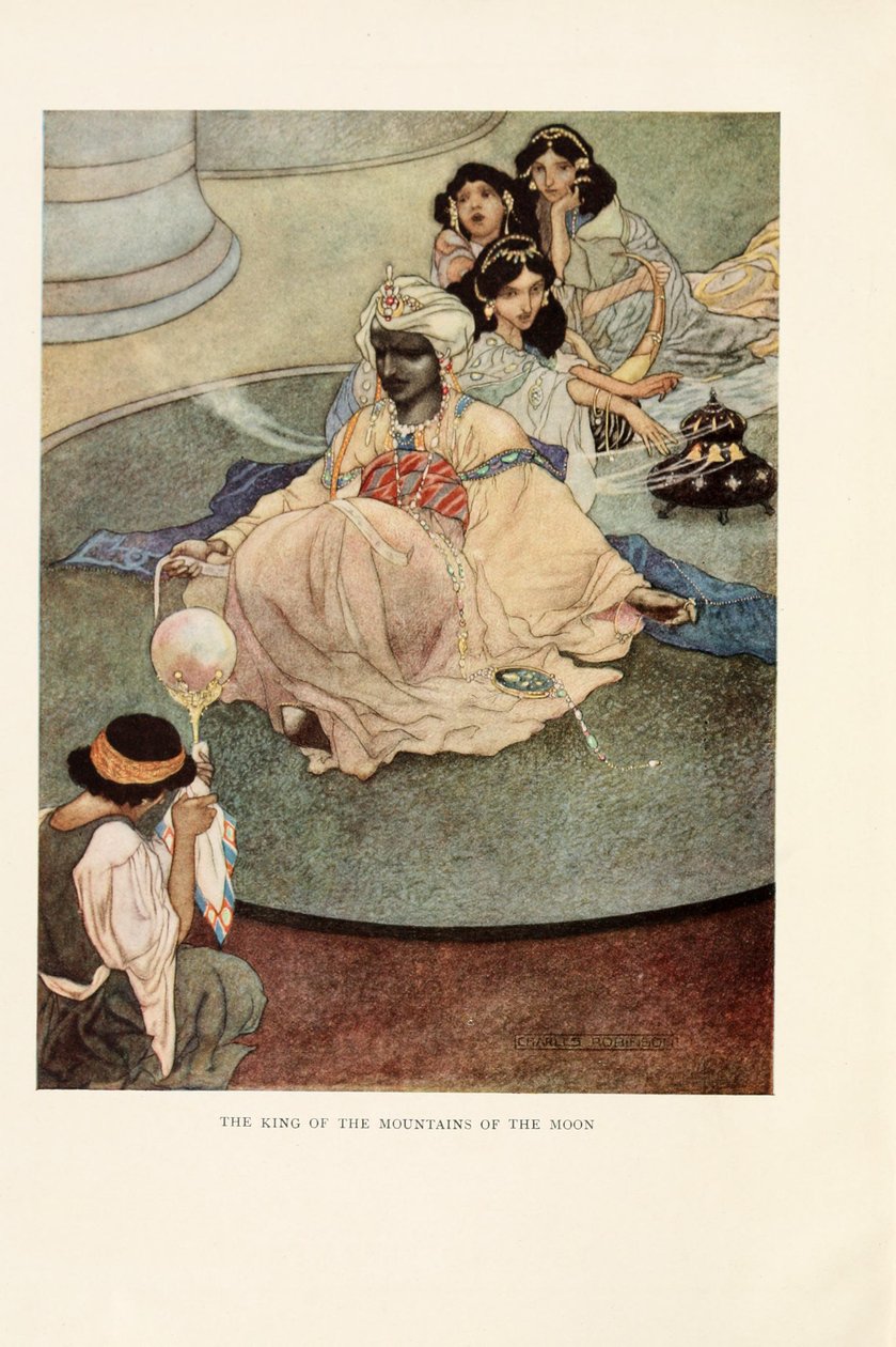 Il re delle montagne della luna da Charles Robinson