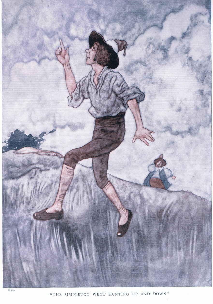 Il sempliciotto andò a caccia su e giù da Charles Robinson