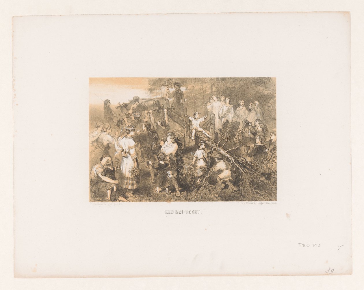 Festa di maggio da Charles Rochussen