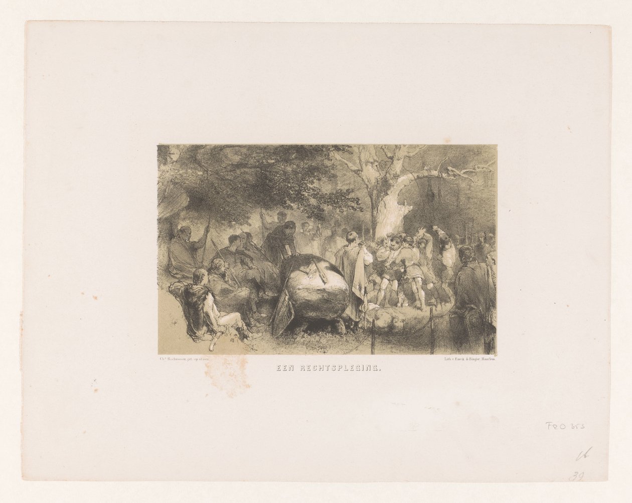 Giustizia e condanna nel bosco da Charles Rochussen