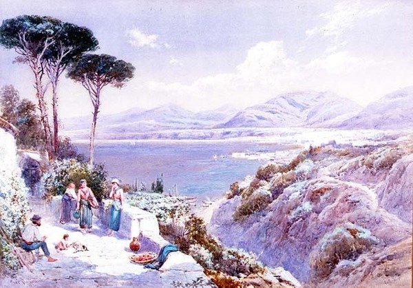 Sulla costa italiana da Charles Rowbotham