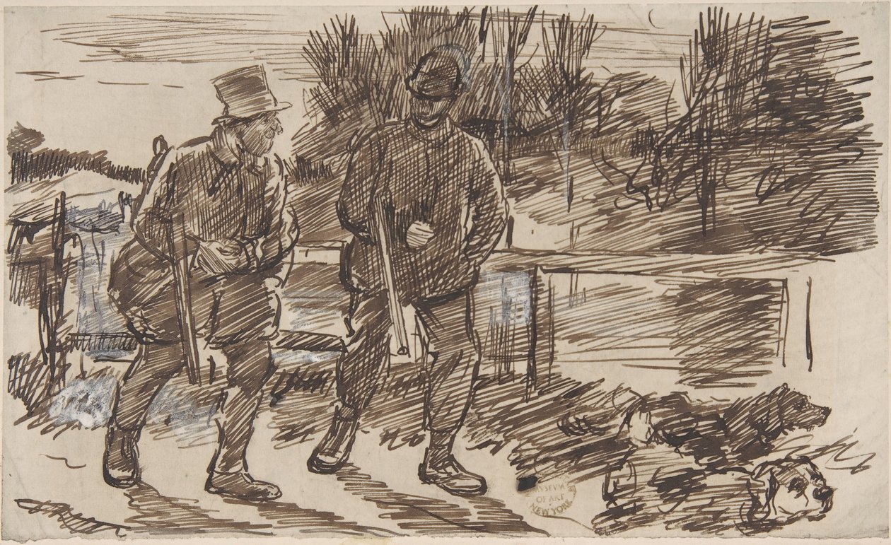 Anticipazione per Punch, o il London Charivari, 23 ottobre 1876, 1876 da Charles Samuel Keene