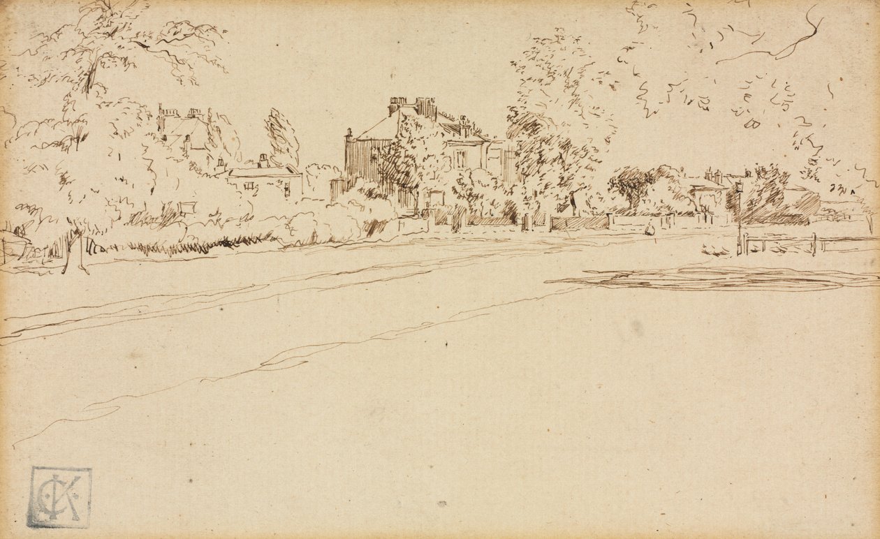 Casa a Hammersmith da Charles Samuel Keene