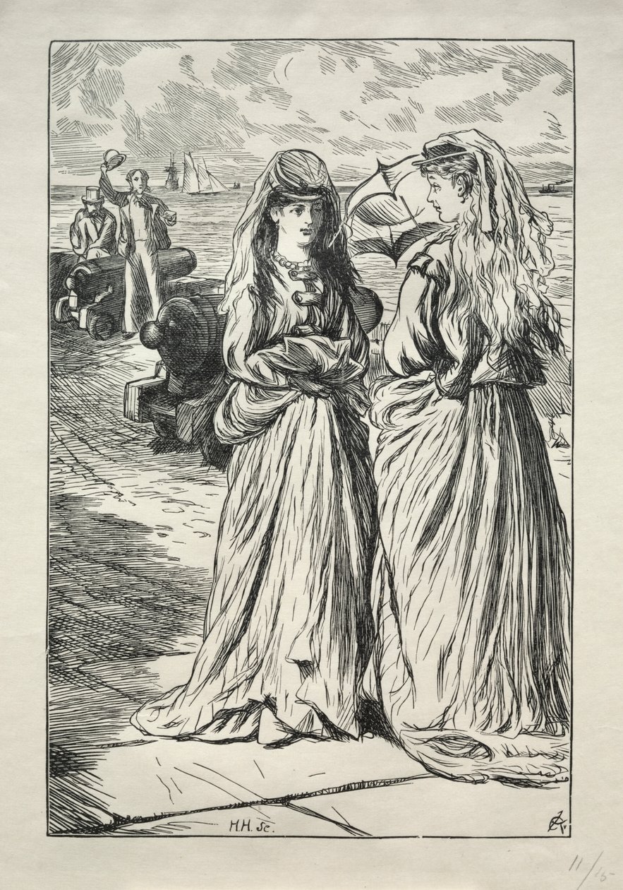 Lady Nelly - la civetta da Charles Samuel Keene