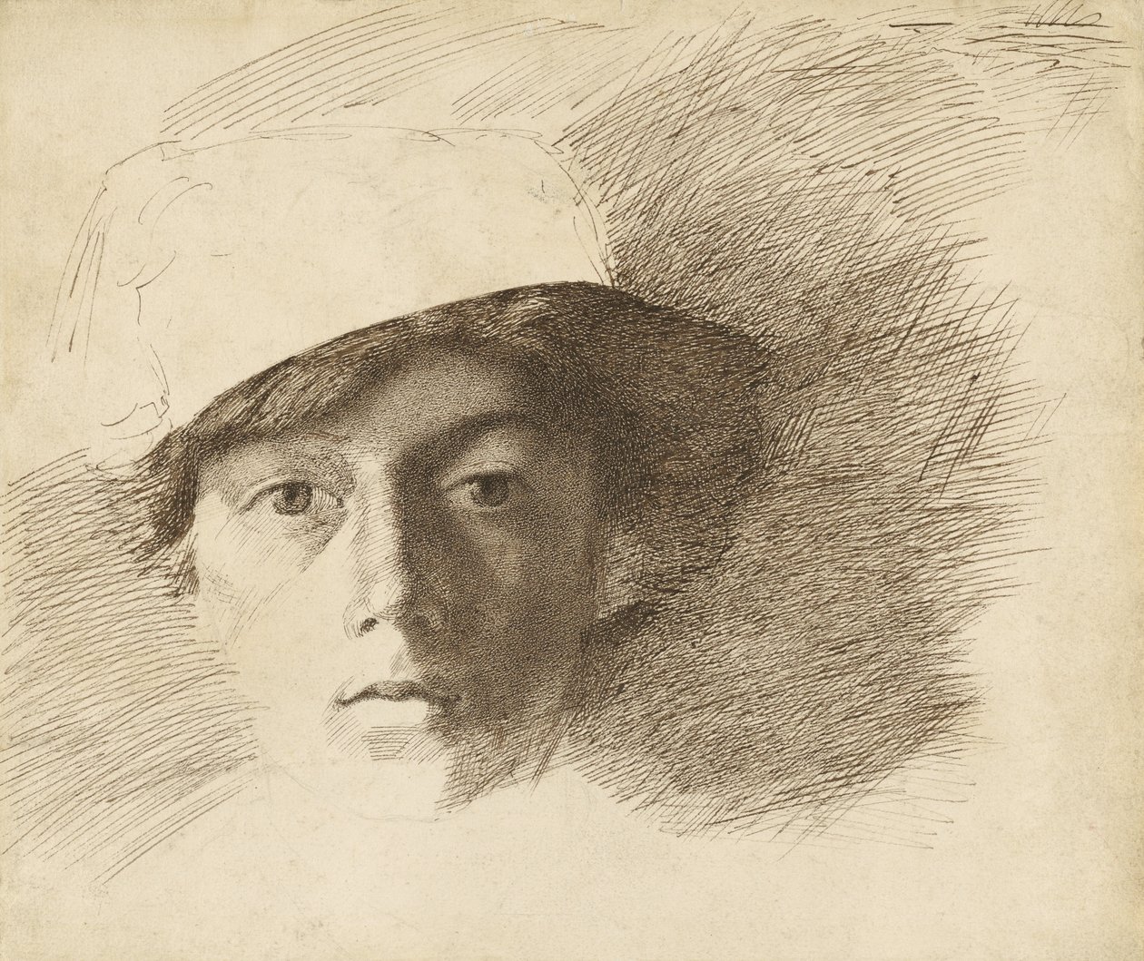 Autoritratto da Charles Samuel Keene