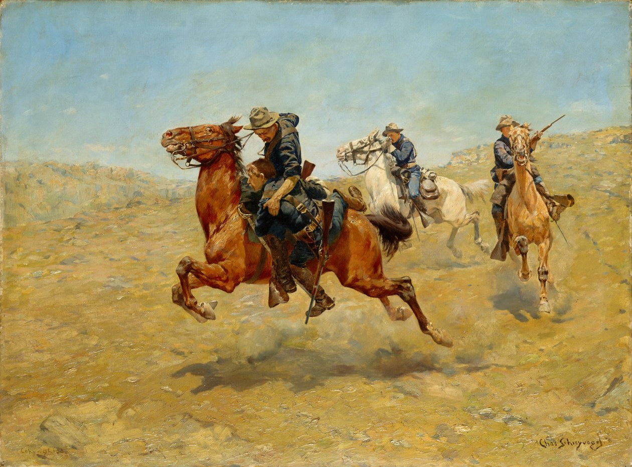 Il mio compagno di cuccetta, 1899 da Charles Schreyvogel