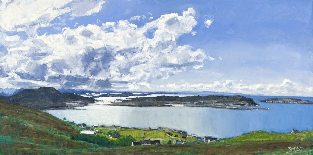 Oltre Altandhu, 2011 (olio su tela) da Charles Simpson