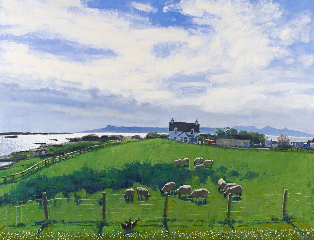 Bunacaimbe, 2012 (olio su tela) da Charles Simpson