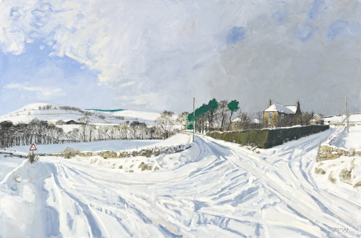 Newhall, 2011 (olio su tela) da Charles Simpson