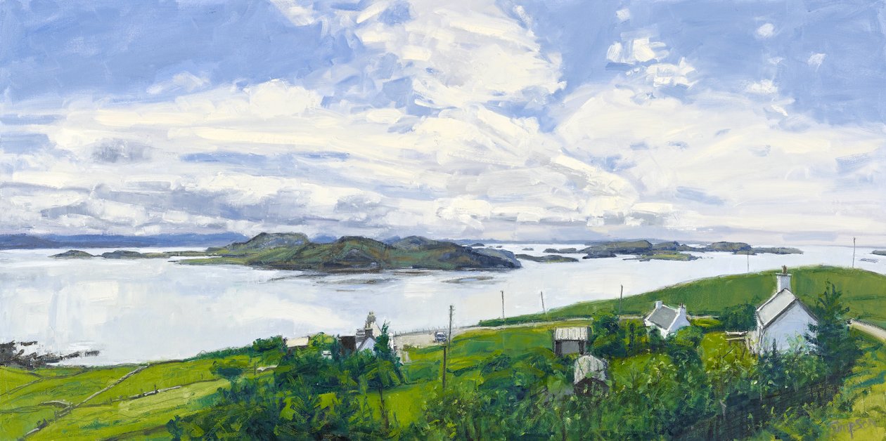 Summer Isles, 2011 (olio su tela) da Charles Simpson