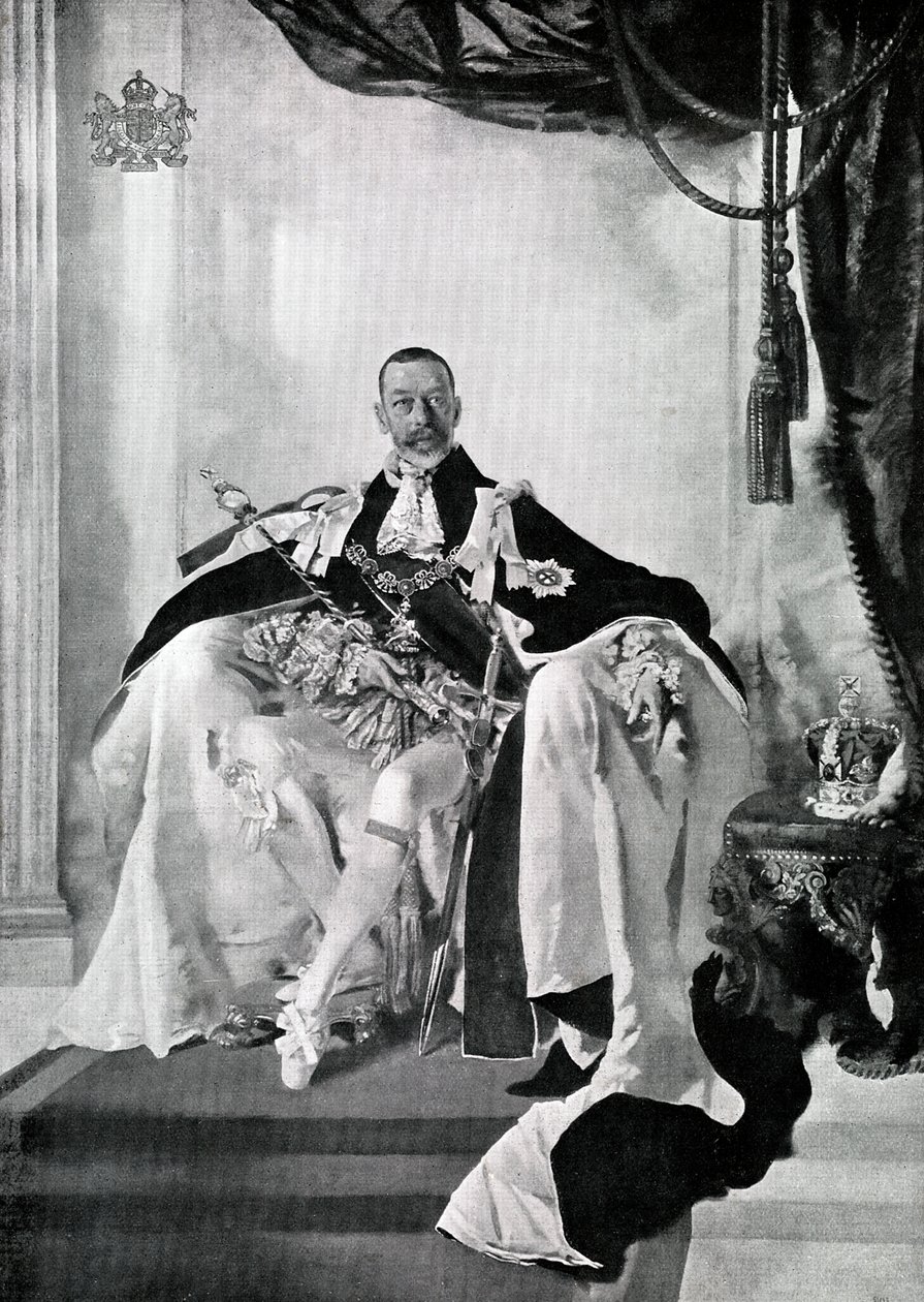 Giorgio V, 1924 da Charles Sims