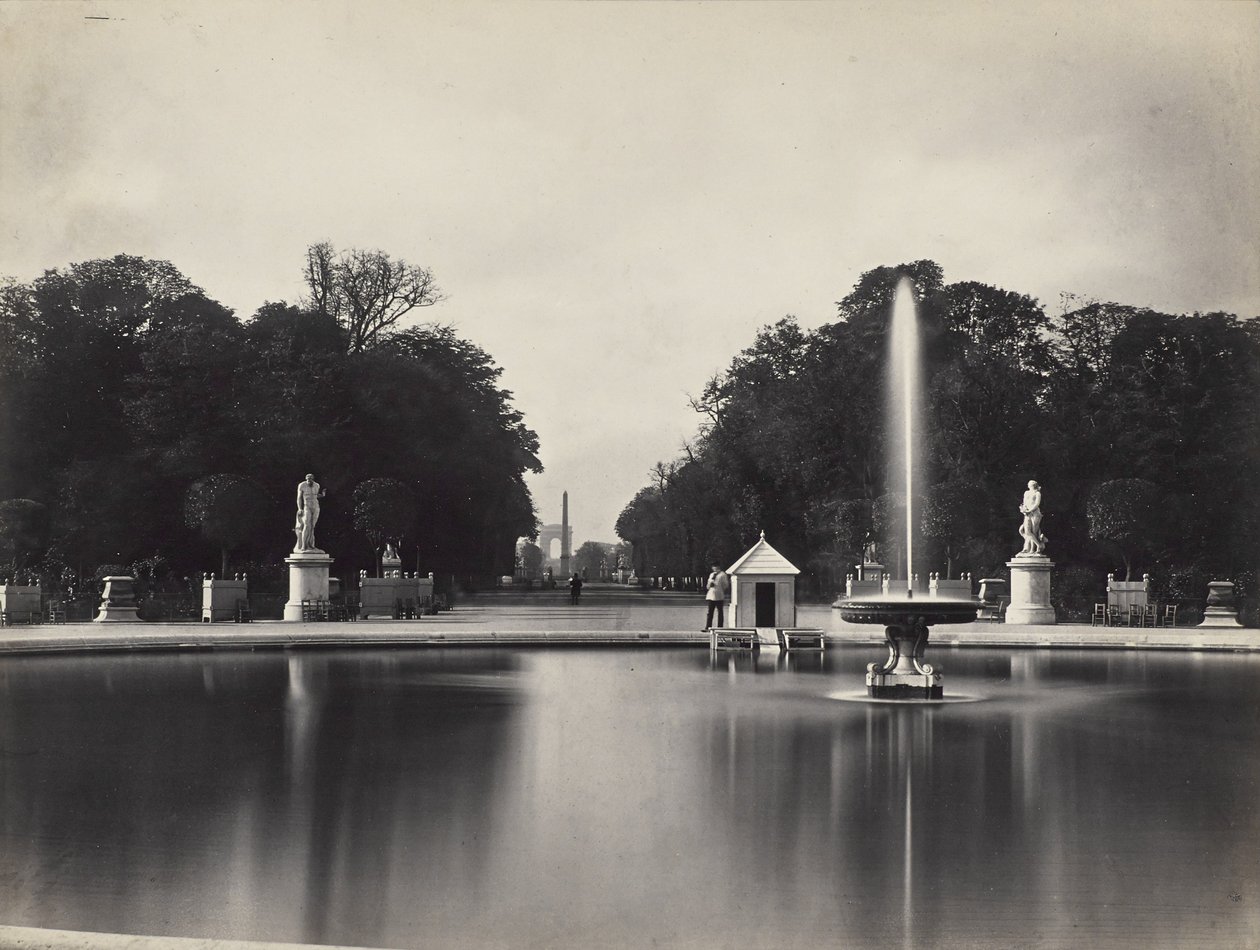 Jardin des Tuileries, Parigi da Charles Soulier