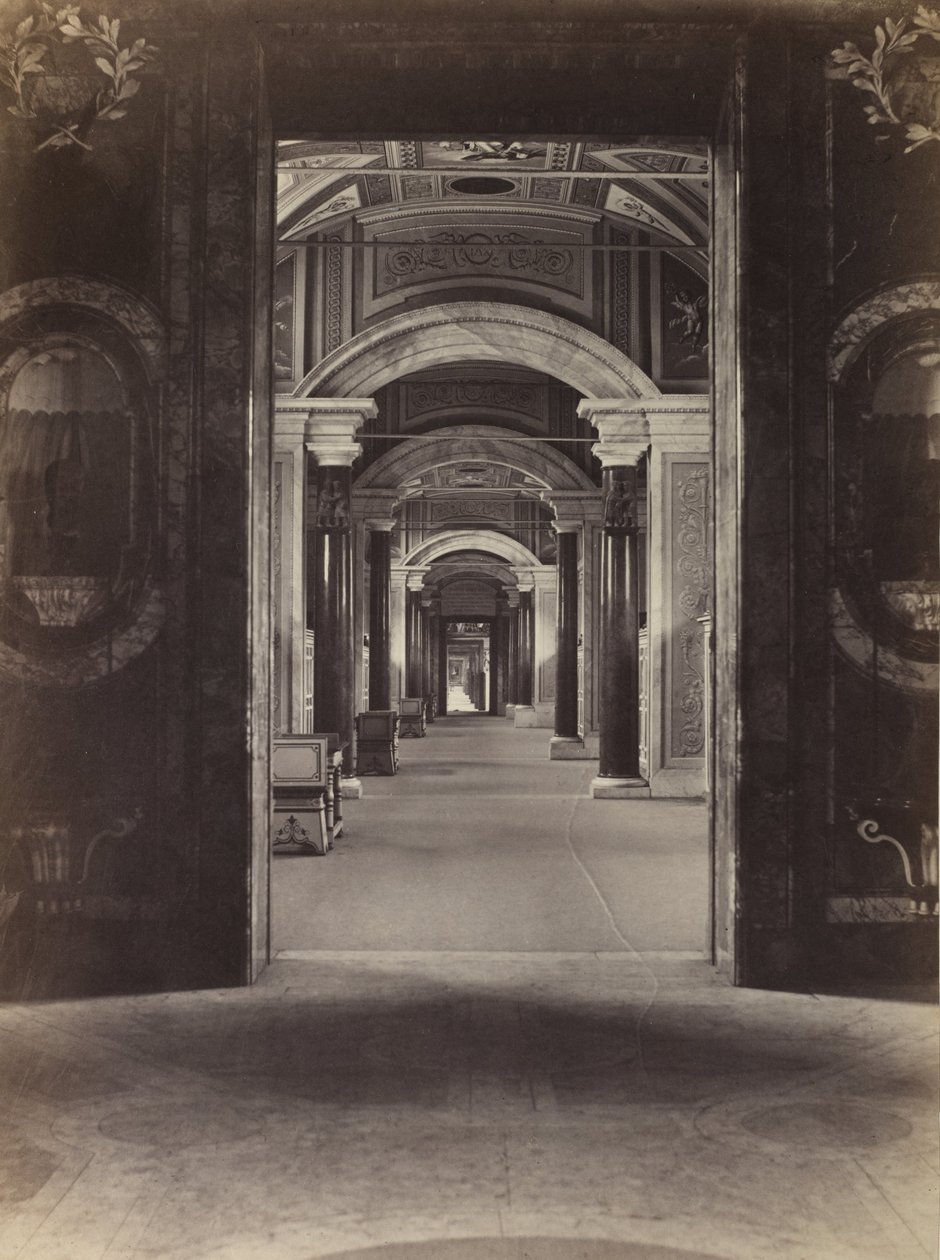 Biblioteca del Vaticano, 1860 circa (stampa all