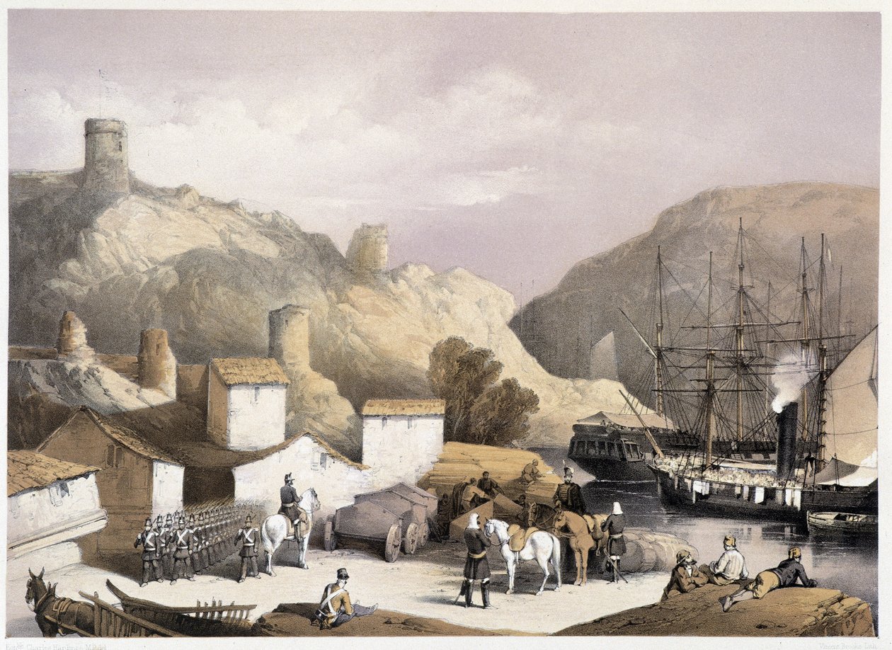 Porto di Balaclava in "Sebastopoli" da Charles Stewart Hardinge
