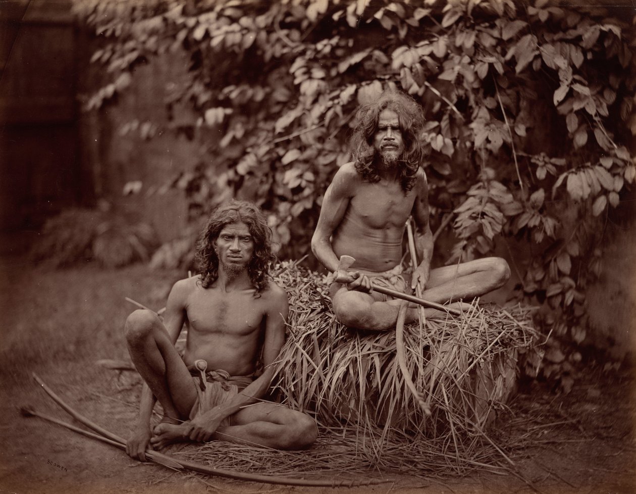 Veddahs, c. 1870 (foto) da Charles T Scowen & Co