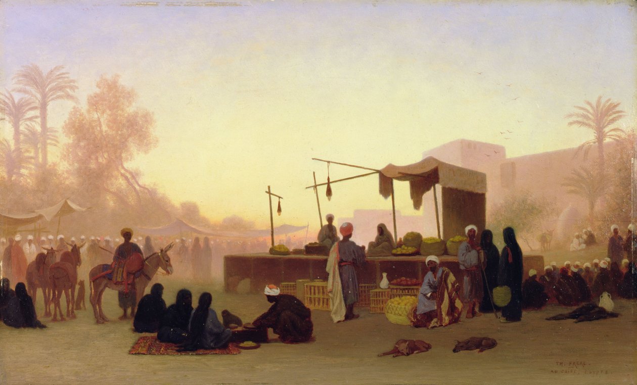 Il Cairo, Egitto da Charles Theodore  Frere