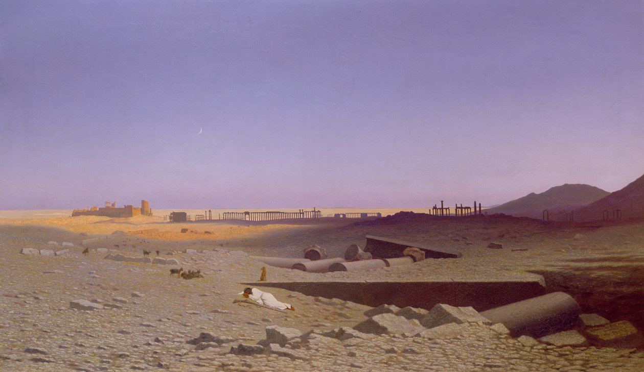 Rovine di Palmira, 1839 da Charles Theodore Frere