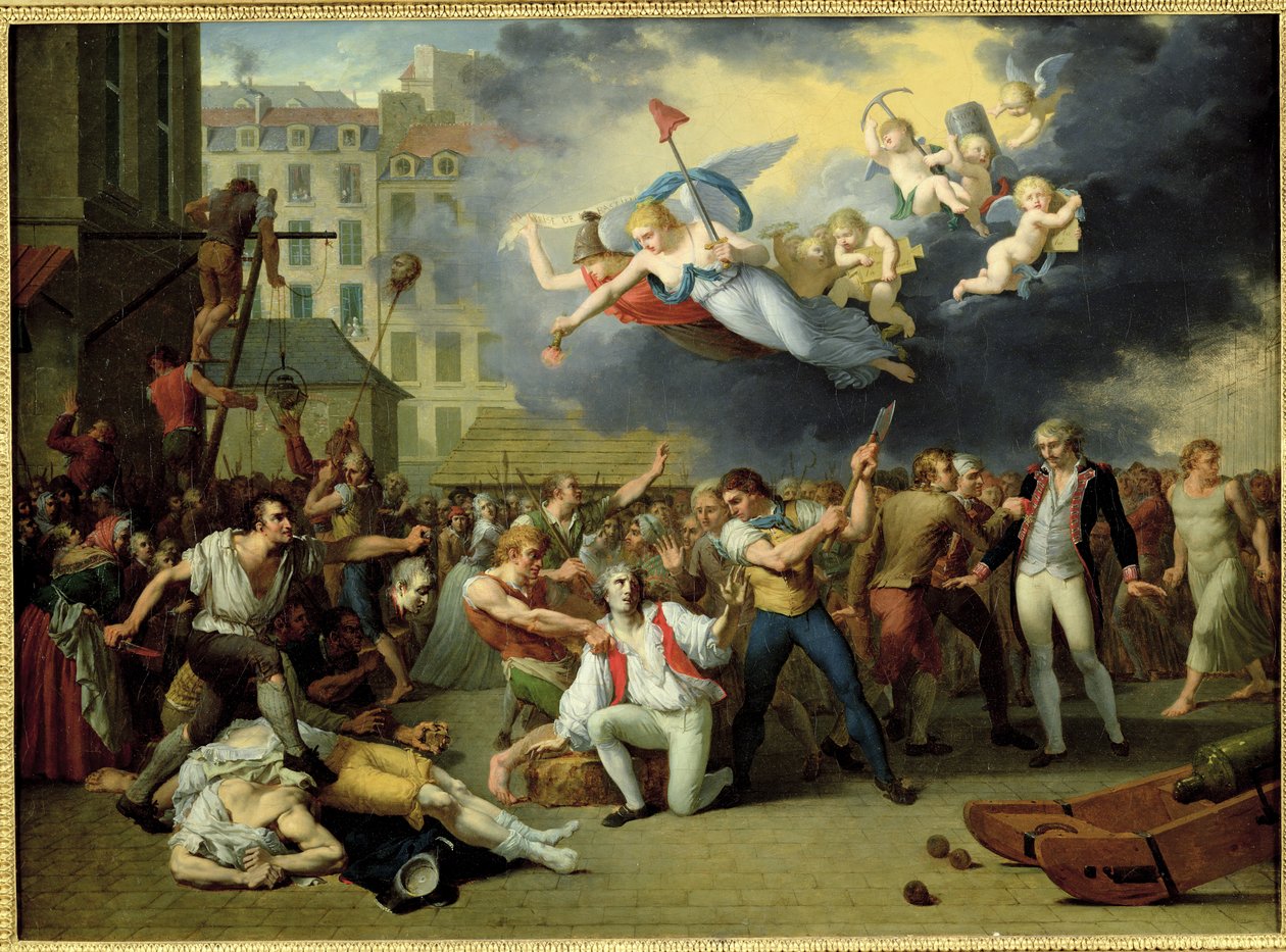 Massacro del Marchese de Pellepont, 14 luglio 1789 da Charles Thevenin