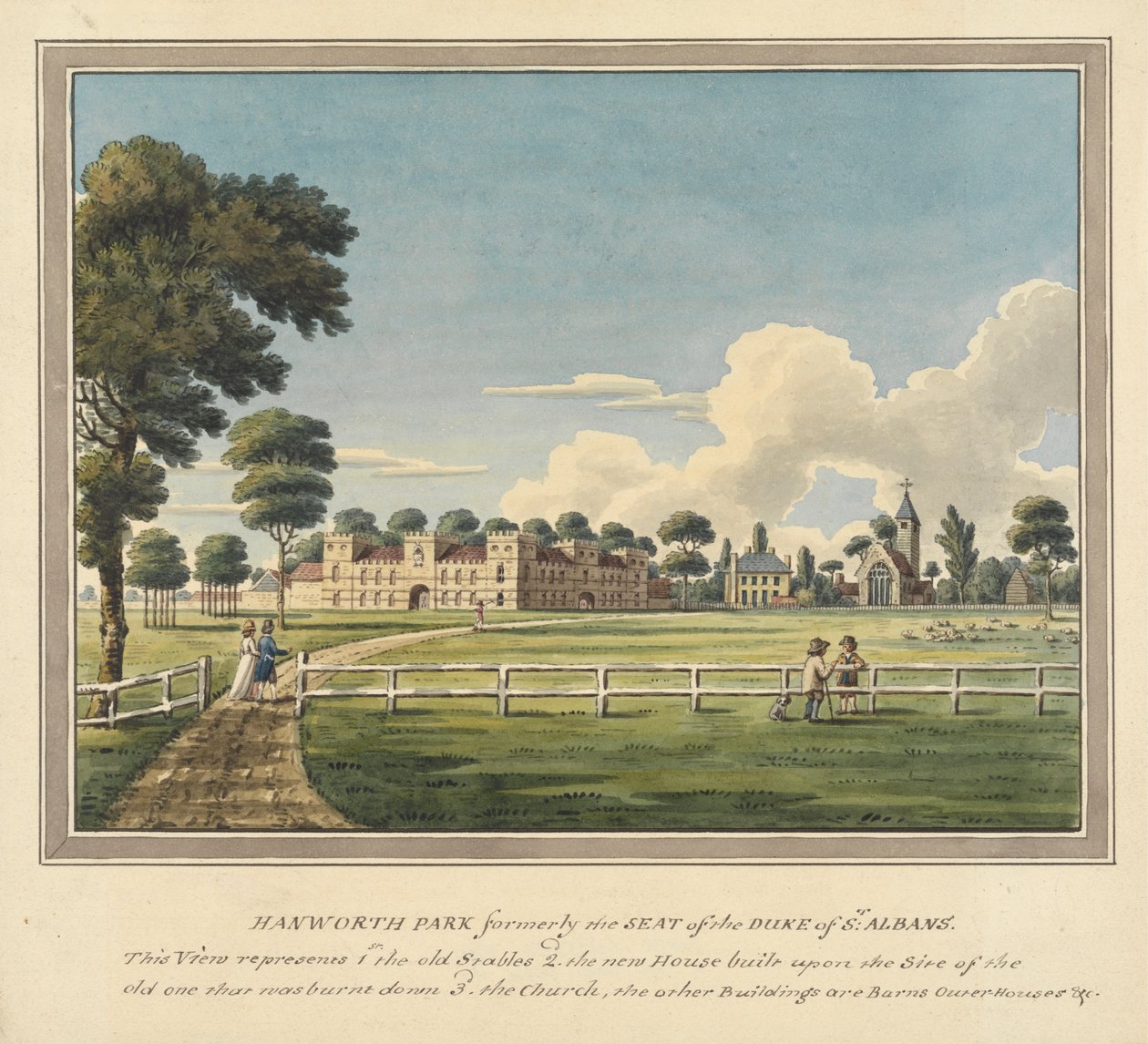 Hanworth Park, Middlesex da Charles Tomkins