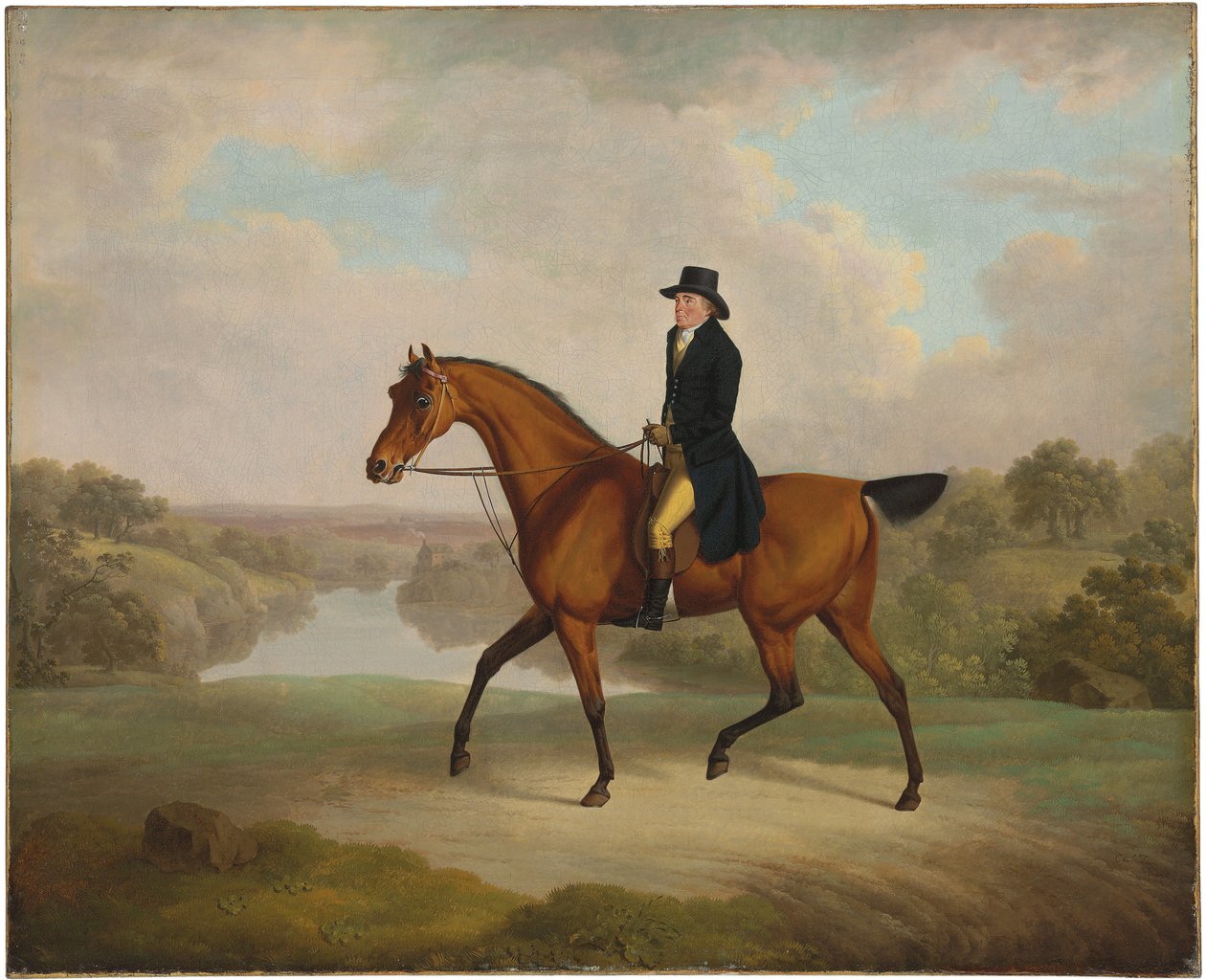 William Yates, Esq., di Springside, sul suo cavallo preferito da Charles Towne