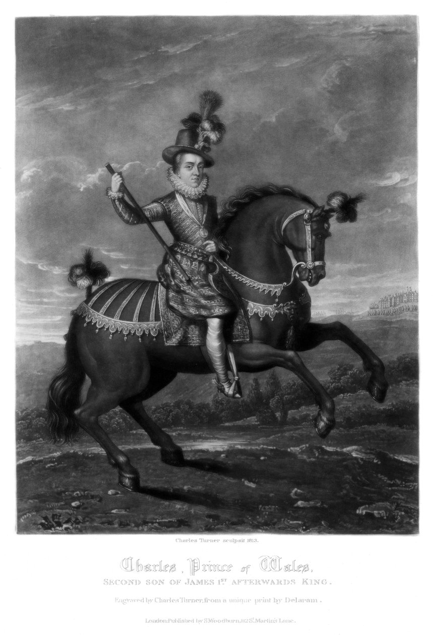 Carlo, Principe di Galles, 1816 da Charles Turner