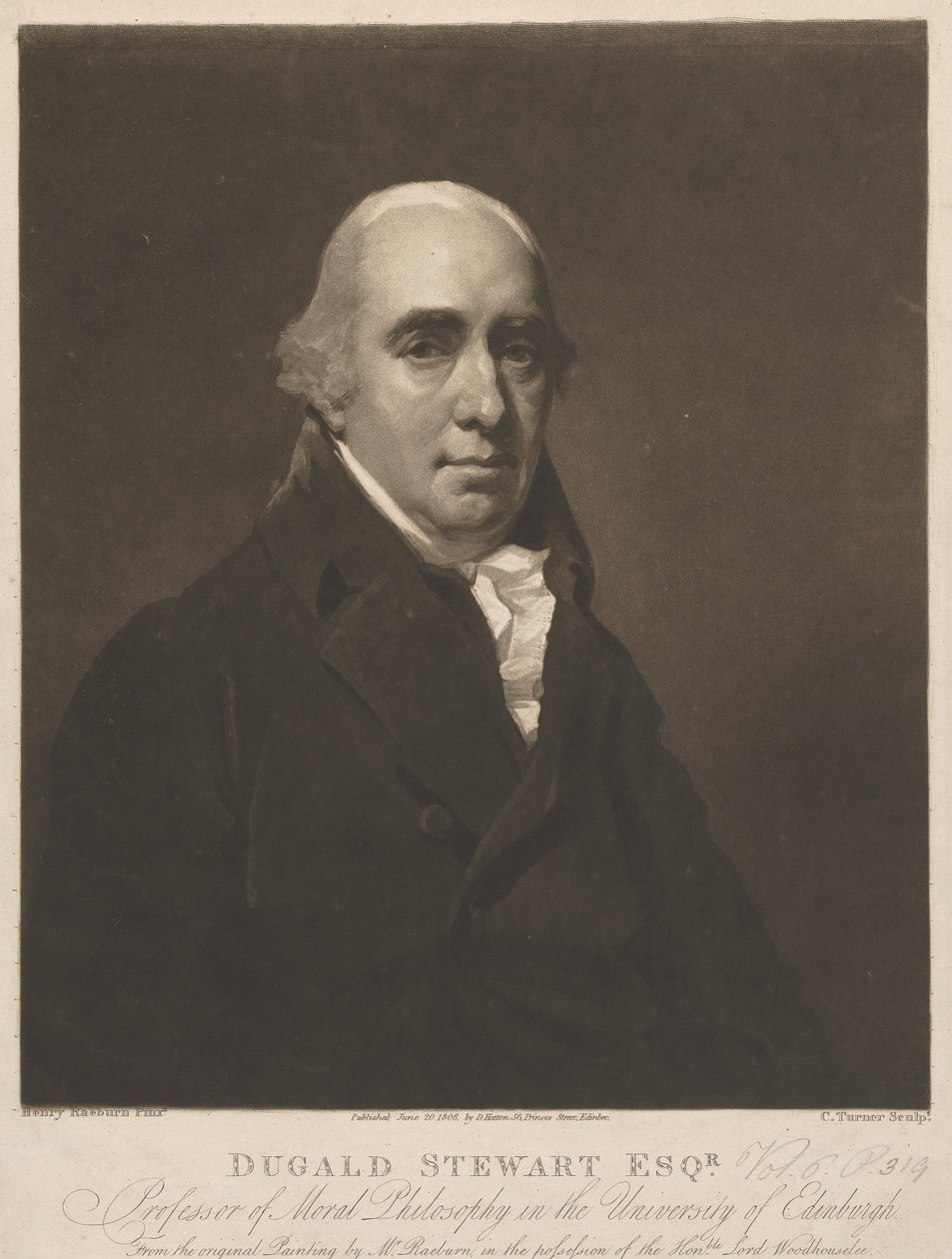 Dugald Stewart Esq. da Charles Turner